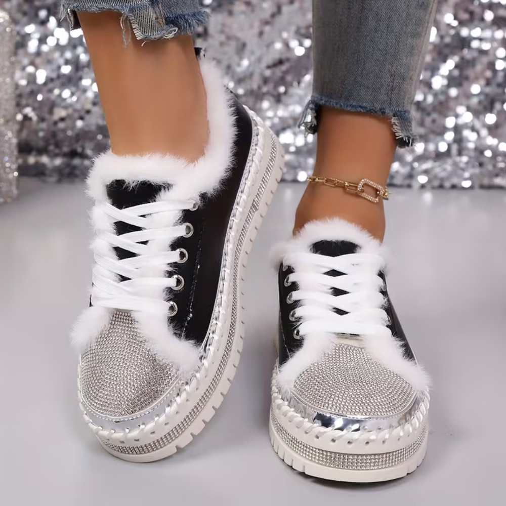 CozyGlam Winter Sneakers - Warm Lining