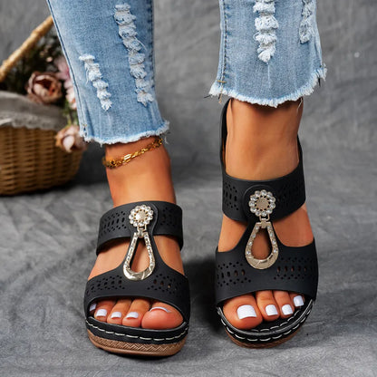 Bella Jewel Mule Sandals