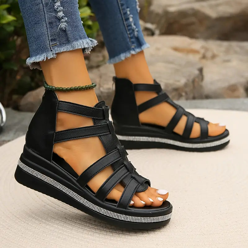 Capri Orthopedic Gladiator Sandals