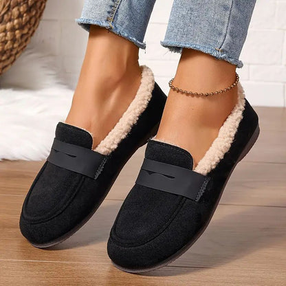 Aria Cozy Fur Loafers