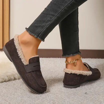 Aria Cozy Fur Loafers