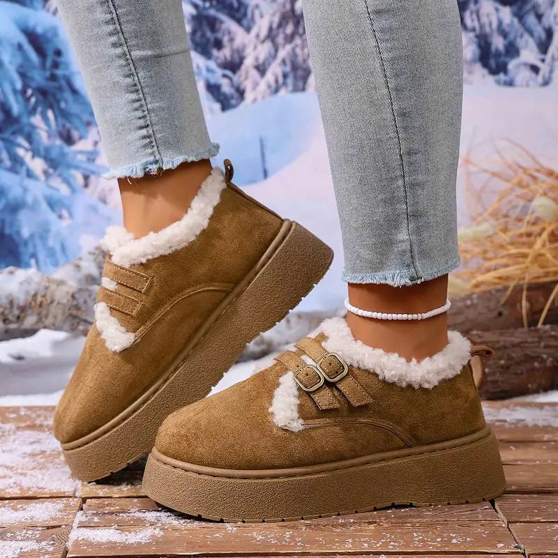 Alpine Lift Loafers – Height & Comfort in Cozy Chic