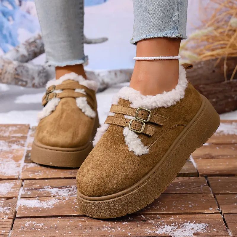 Alpine Lift Loafers – Height & Comfort in Cozy Chic
