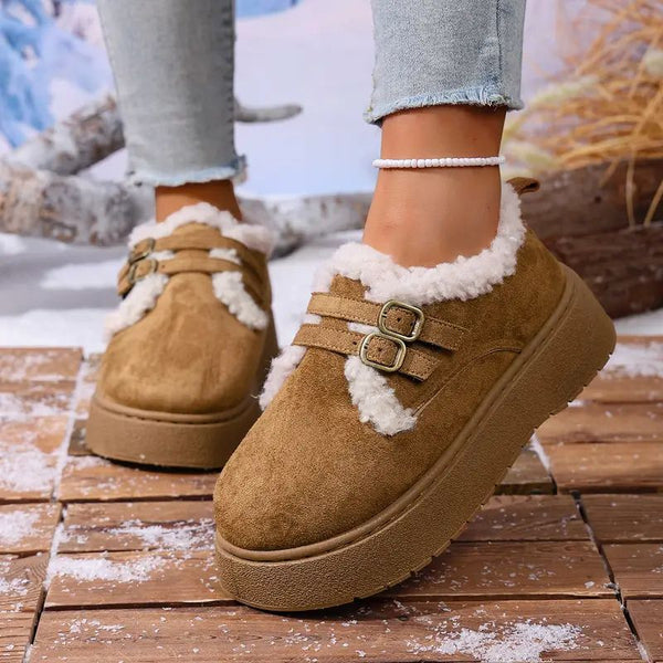 Alpine Lift Loafers – Height & Comfort in Cozy Chic