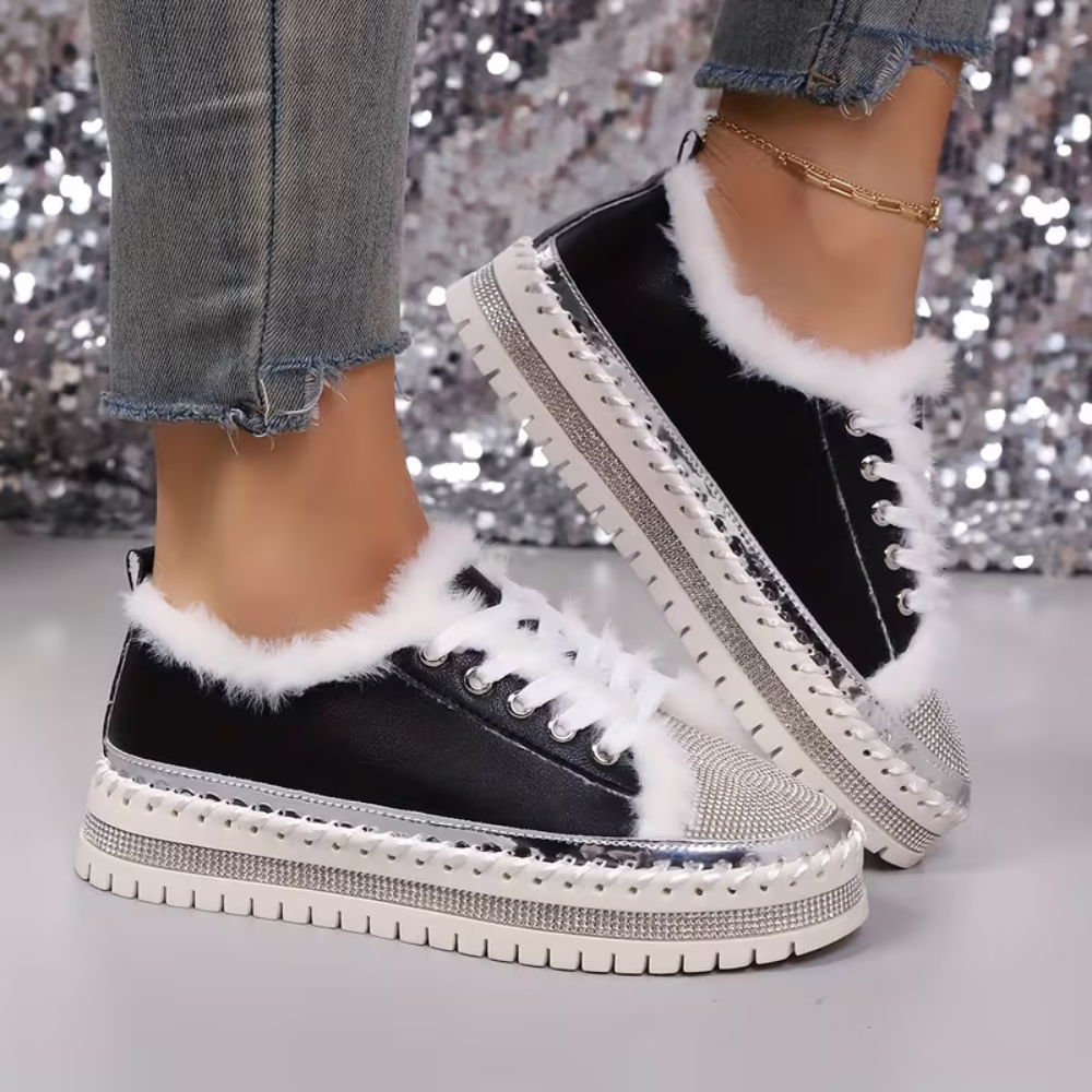 CozyGlam Winter Sneakers - Warm Lining