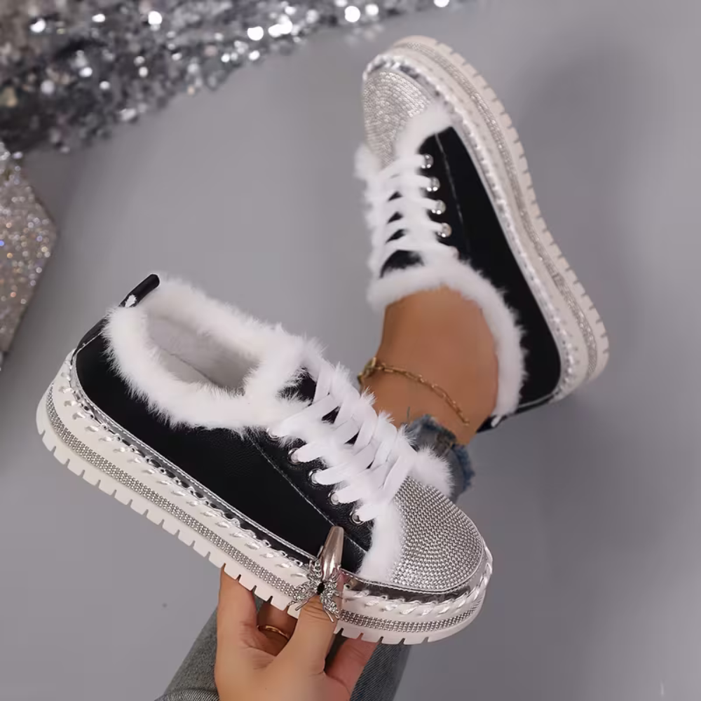 CozyGlam Winter Sneakers - Warm Lining