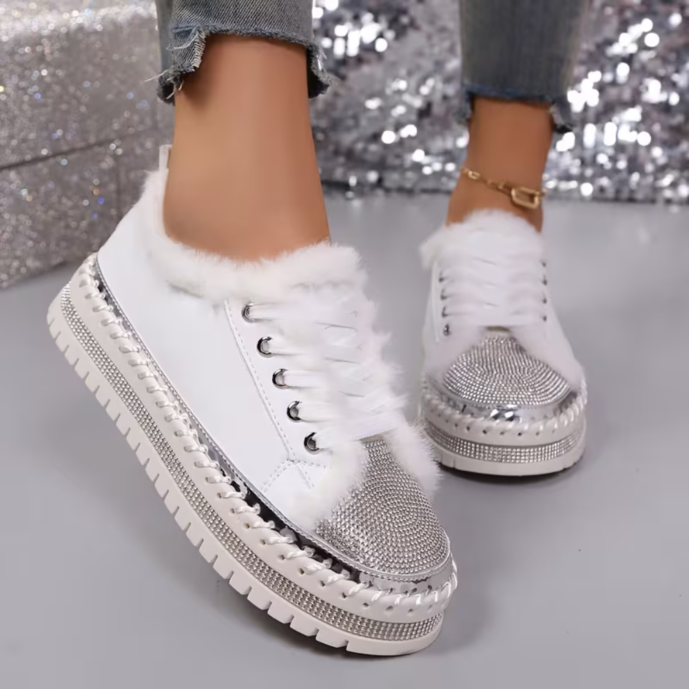 CozyGlam Winter Sneakers - Warm Lining