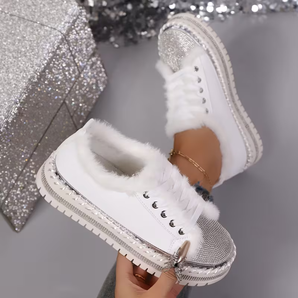 CozyGlam Winter Sneakers - Warm Lining