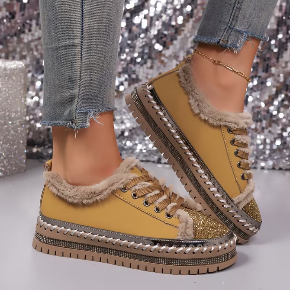 CozyGlam Winter Sneakers - Warm Lining