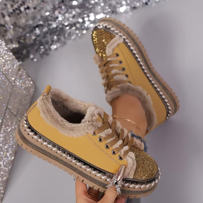 CozyGlam Winter Sneakers - Warm Lining